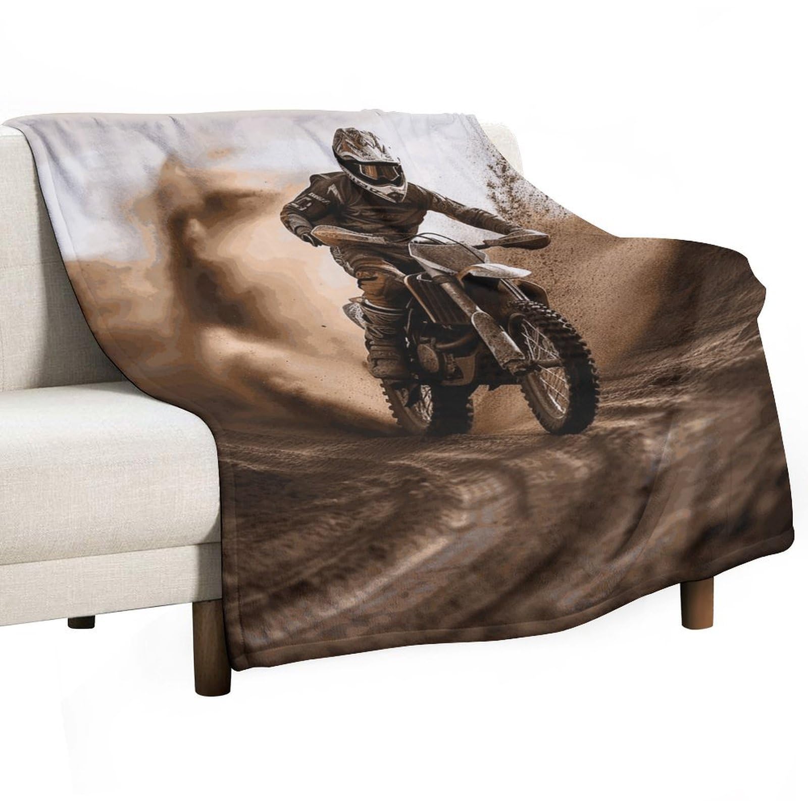 Couverture lit flanelle douce motif plaid canapé confortable 152x203