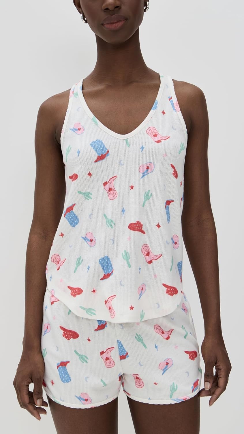 PJ Salvage Women's American Honey Collection Loungewear Shorts - Image 5