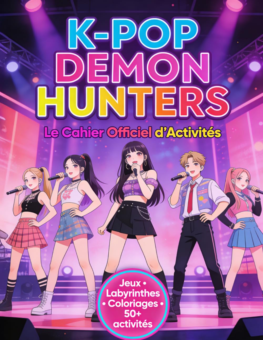 K-POP Cahier d'activités multi-jeux