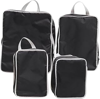 BUGUUYO 4 Unidades De Cubos De Embalagem Grandes Saco De Fraldas Cubos De Embalagem De Compressão Cubos De Embalagem Para Viagem Conjunto De Viagem Saco De Lavagem Saco De