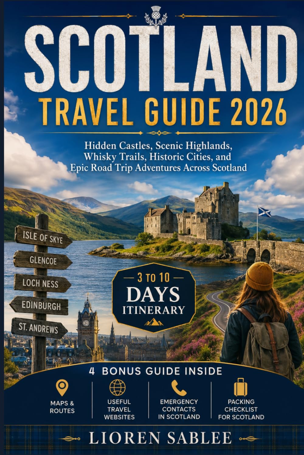 SCOTLAND TRAVEL GUIDE 2026: Highlands, Castles, Scenic Road Trips, Hidden Gems, Whisky Experiences, Historic Cities & Local Tips for First-Time Travelers.