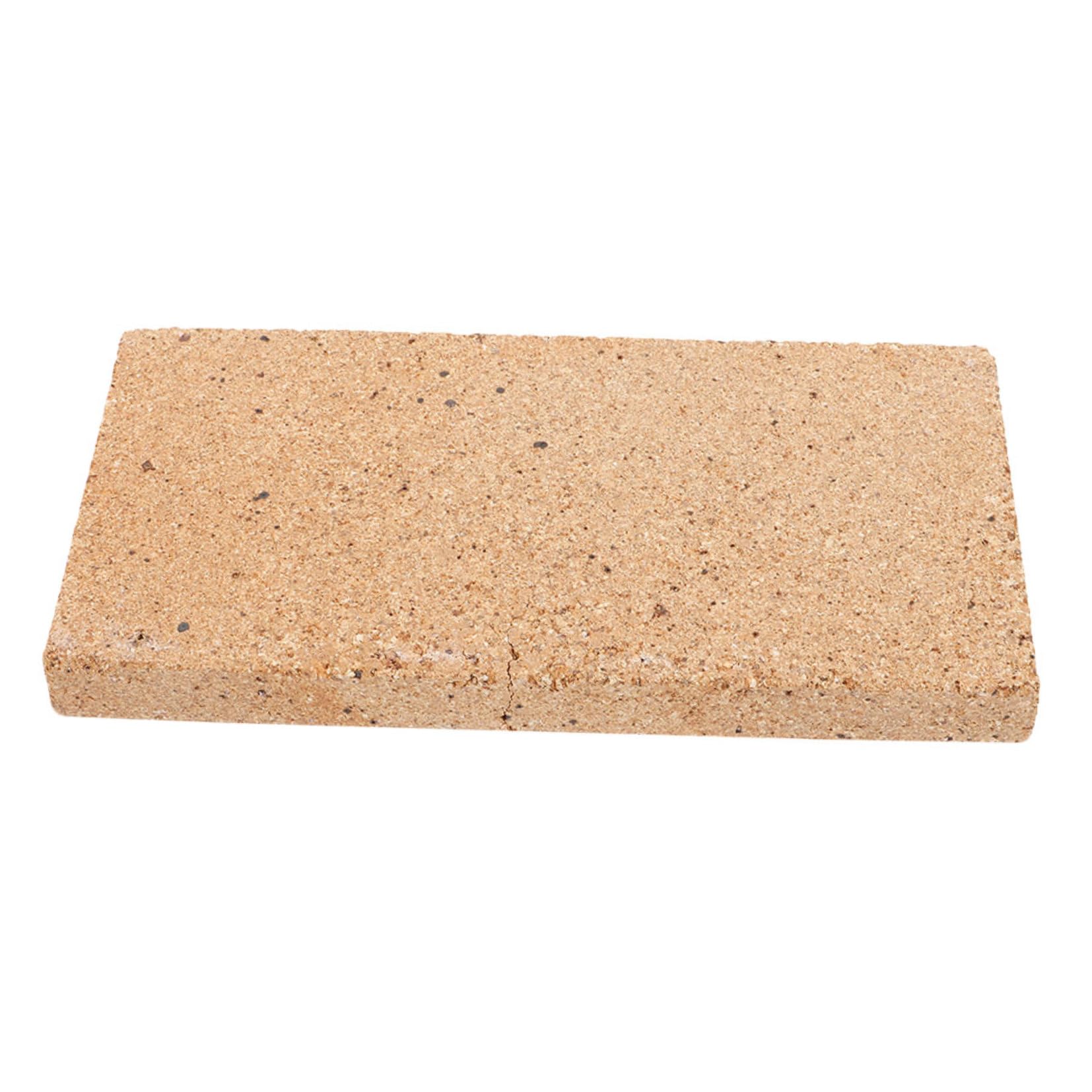 Ciieeo Mattone Refrattario in Pietra Leggero, Termoisolante e Resistente al Calore per Caminetti e Barbecue,
