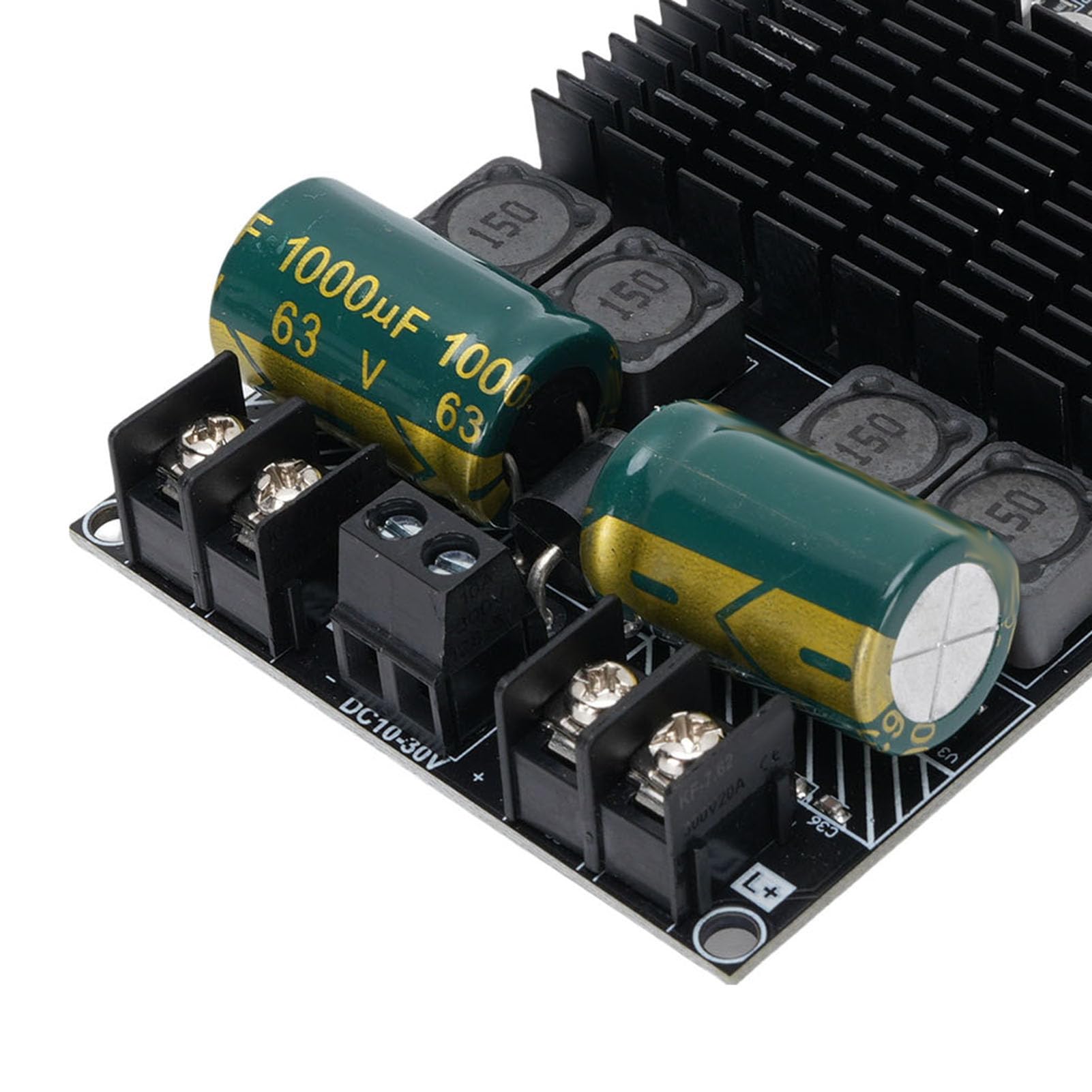 Sxhlseller TPA3221 Post Stage-Verstärkerplatine, 2 x 100 W oder 200 W PBTL Subwoofer-Modul mit Verdicktem Kühlkörper, Mehreren Sicherheitsschutzmechanismen