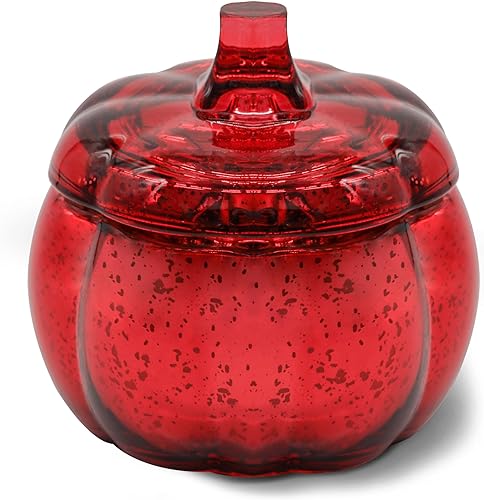 Velas perfumadas para decoración del hogar – Velas de aromaterapia – en forma de calabaza – Caramelo de vainilla | Regalo de velas de cera de soja