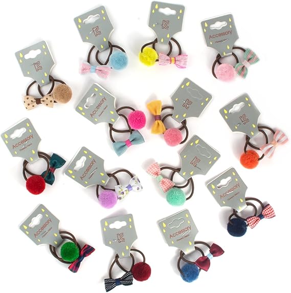 Amazon Co Jp Bianhuan ヘアゴム こども ベビー 髪 ゴム 8 2 本 セット 髪飾り リボン 髪留め 誕生日 プレゼント ベビー マタニティ