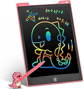 PINKCAT Pizarra Infantil LCD 12 pulgadas