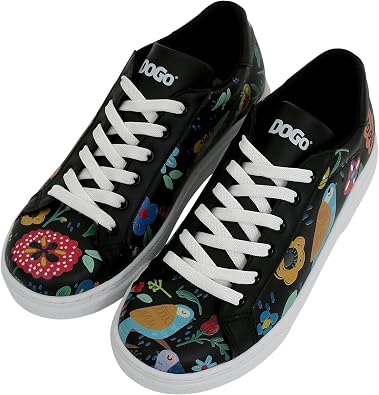 DOGO White Sneakers for Women - Handmade Womens Fashion Sneakers, Vegan Leather and Unique Design, Comfortable Shoes for Women, Ace Sneakers