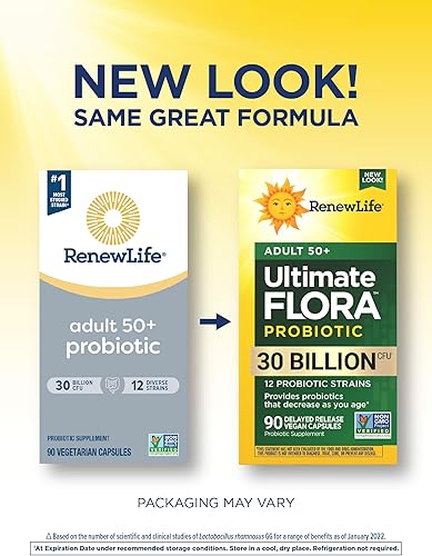 Miniatura 2 de Renew LifeÚltima flora para adultos 50 Suplemento Probiótico de 30mil millones 90unidades Ex fórmula senior 1 1
