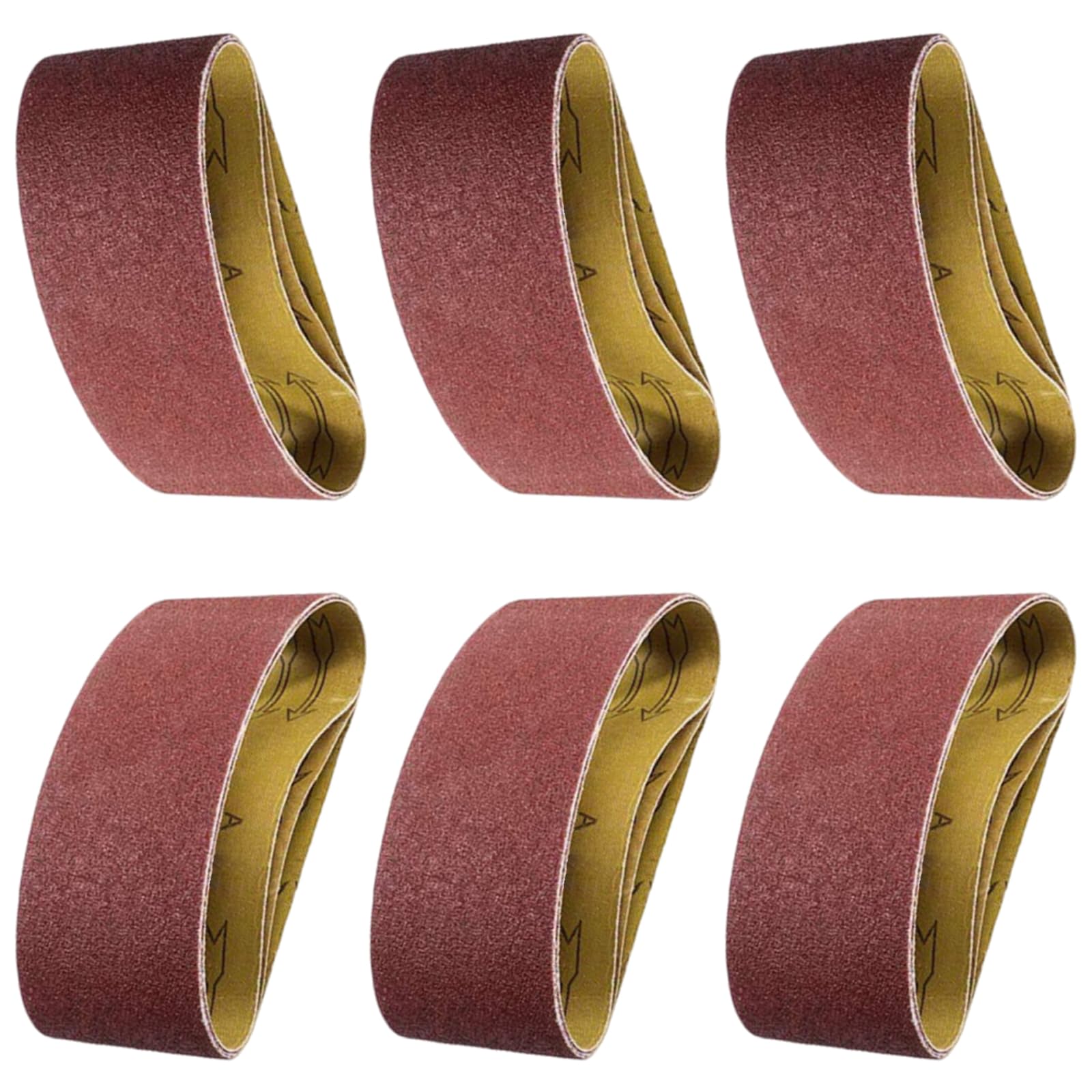 2x24 Inch Wood Sanding Belt Aluminum Oxides Abrasive for Smooth Polishing, Most Sanders, Long-Lasting Grit Woodworking Sanding Belt
