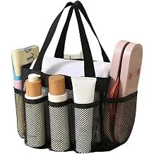 VODORA Pool Bag, Mesh Bag, Beach Bag, Tote Bag, Swimming Bag, Handbag, Sauna Bag, Hot Spring Bag, Lightweight, Large Capacity, Hanging, Bath Bag, Swimming Bag, Drainer, Mesh Material, Quick Drying,