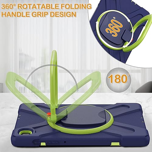 Miniatura 157 de Funda resistente para Galaxy Tab S10 Ultra 2024/S9 Ultra 2023/S8 Ultra 2022, funda híbrida resistente con soporte para bolígrafo S, funda a prueba