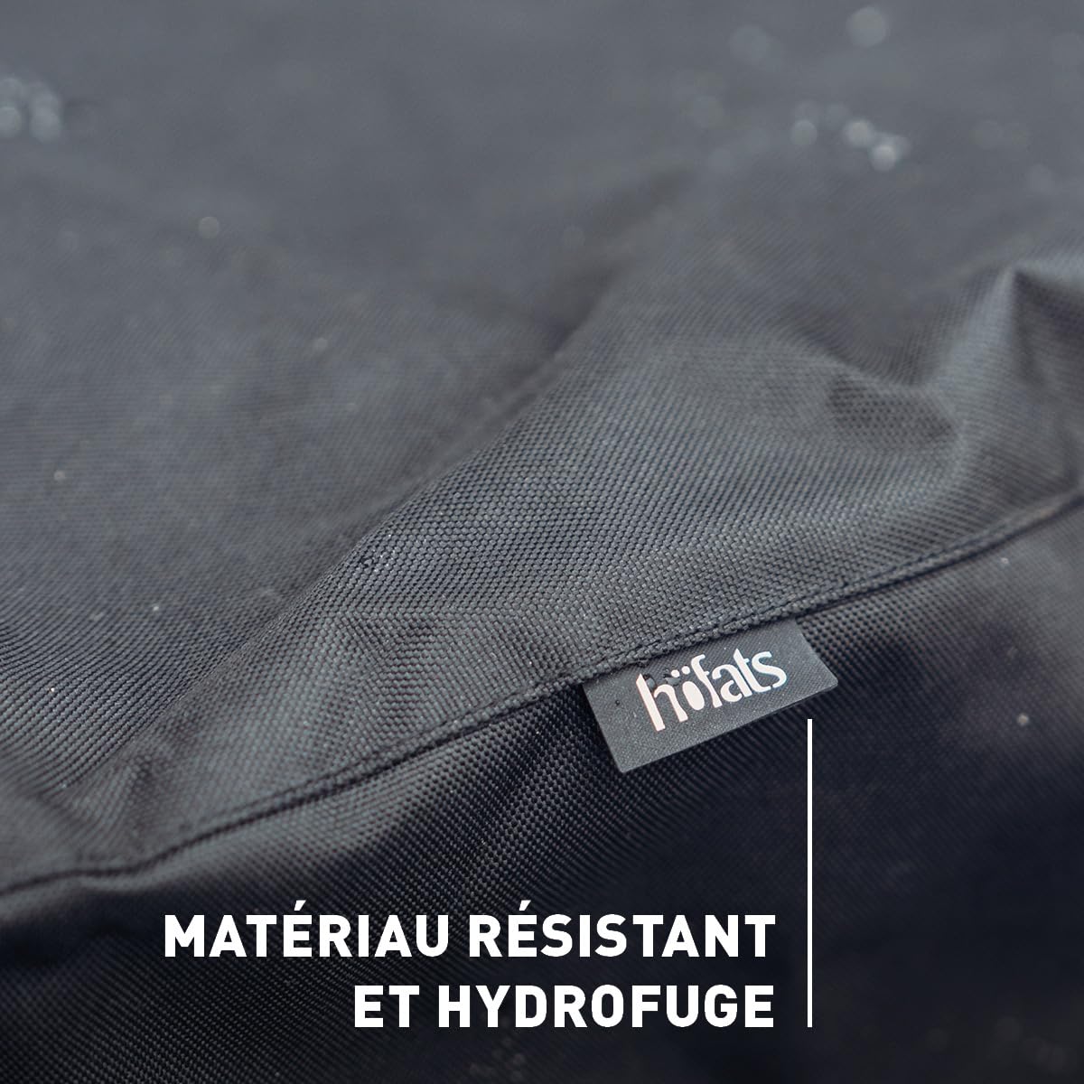 höfats - Housse pour Bowl et Bowl 57 - protège Le brasero Bowl - Housse de Protection adaptée aux intempéries et avec Bouchon de Cordon - Accessoires pour Bowl 57