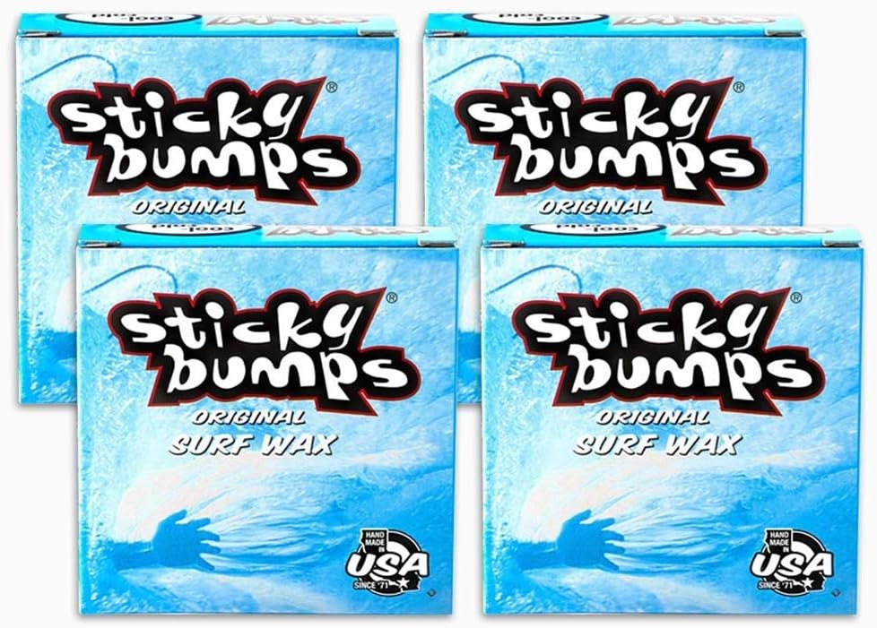 beseloa Push Pop Toys, STICKY BUMPS Surfboardwachs Original Cool (bluewhite)