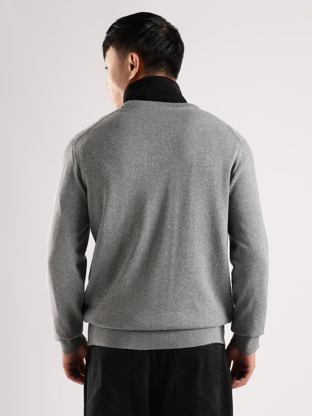 Calvin Klein Men's Knit Campus Crew Neck Cotton CK Golf Sweater