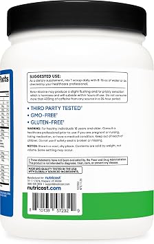 Nutricost Intra Workout Powder (Green Apple) 30 Servings, Gluten-Free | GMO-Free