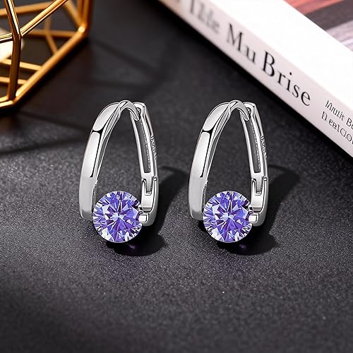 Miniatura 6 de Lymphatic Prime - Aretes de acupresión para actividad linfática Aretes de aro de drenaje linfático con germanio para regalos de cumpleaños