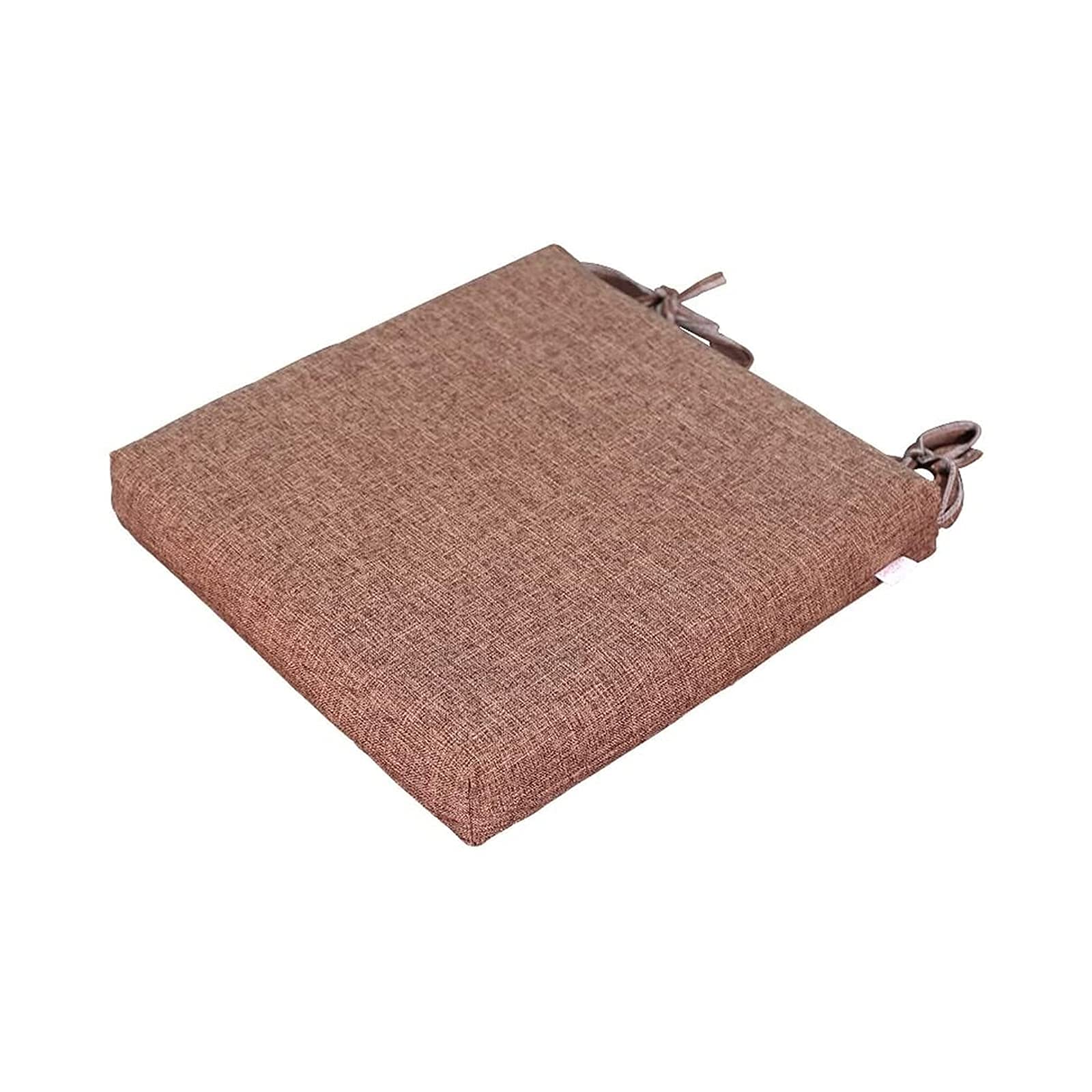 Coussin de chaise epaissir marron 45x45 galette de siege cuisine salon