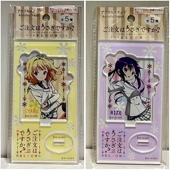 ご注文はうさぎですか？ミニアクリルスタンド 10個セット 新品 ご注文はうさぎですか チノ 10点セット セリア アクリル