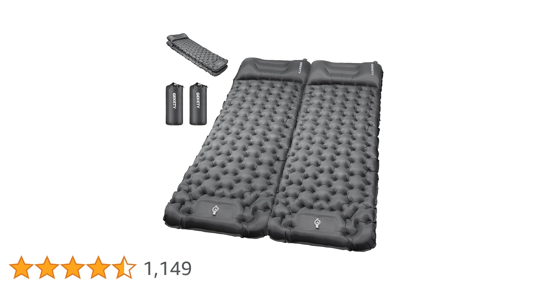 GEKETY エアークッション グレー ３個セット GEKETY エアークッション グレー 3個セット エアーマット