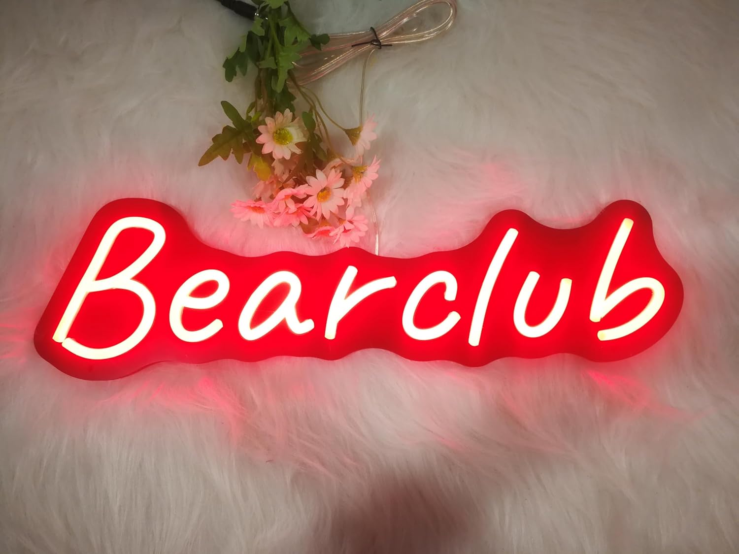 Custom Lighted Signs Neon Light Personalized LED Sign Neon Sign for Store Shop Garage Room Decoration (1 line text, 5 letters)