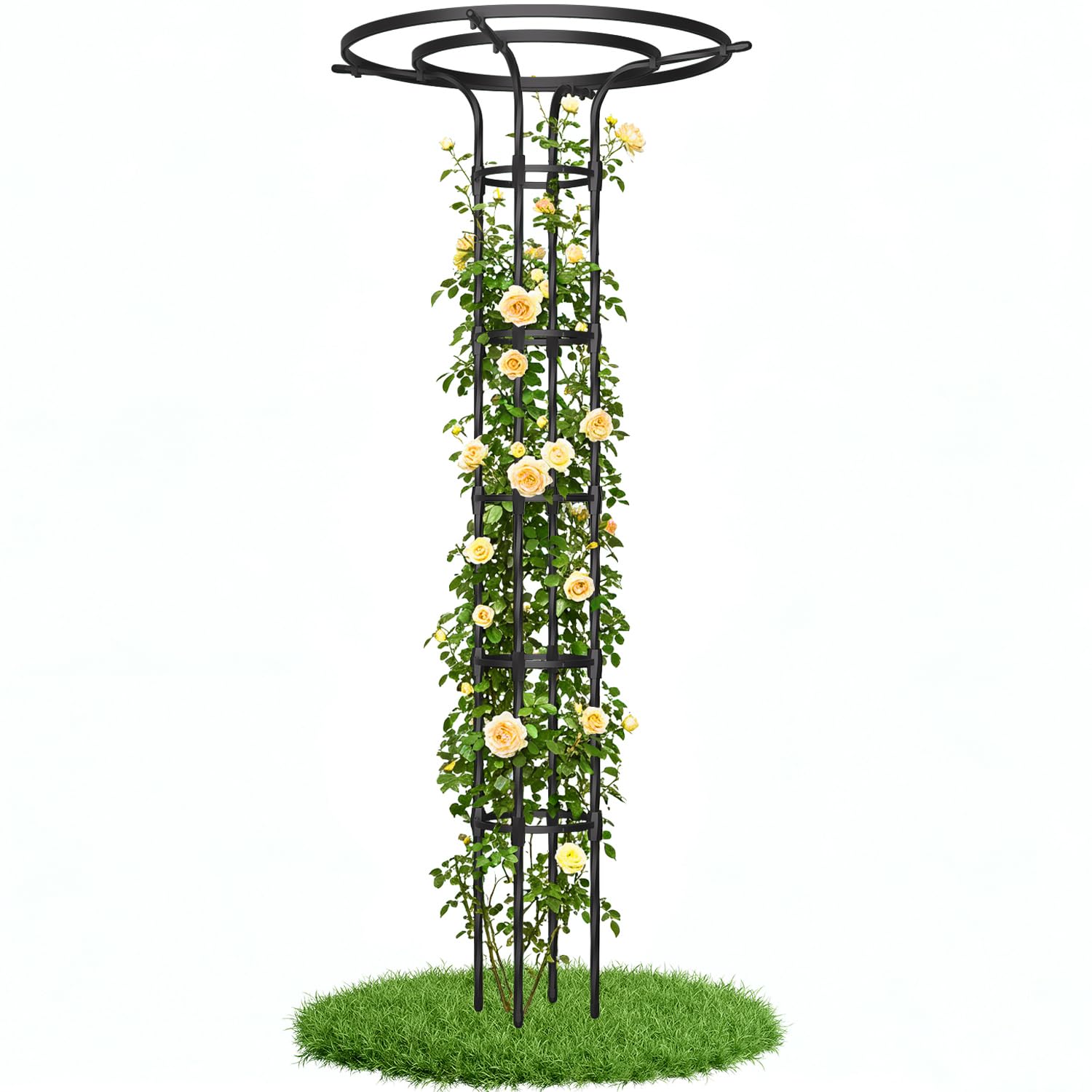 View 1 of ***FACTORY SEALED***Plus Yard Garden Trellis for Climbing Plants, 84.6" Tall Umbrella