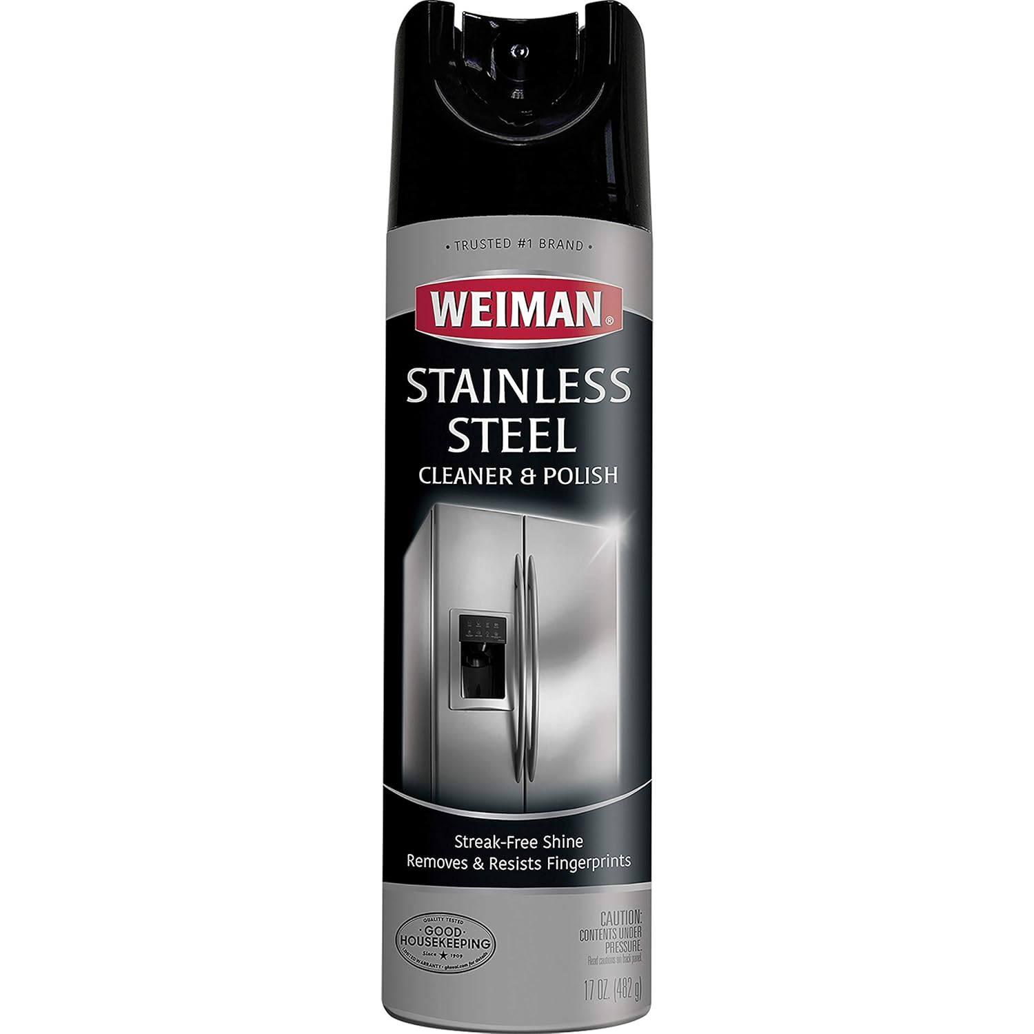 Weiman Stainless Steel Cleaner & Polish Aerosol 17 oz - 6 Pack