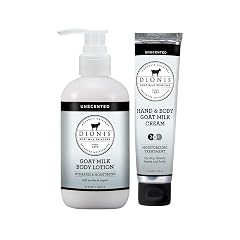 Dionis Goat Milk Skincare Unscented 8 5oz Hydrating Body Lotion 3 3oz Hand Body Nourishing Travel Size Cream