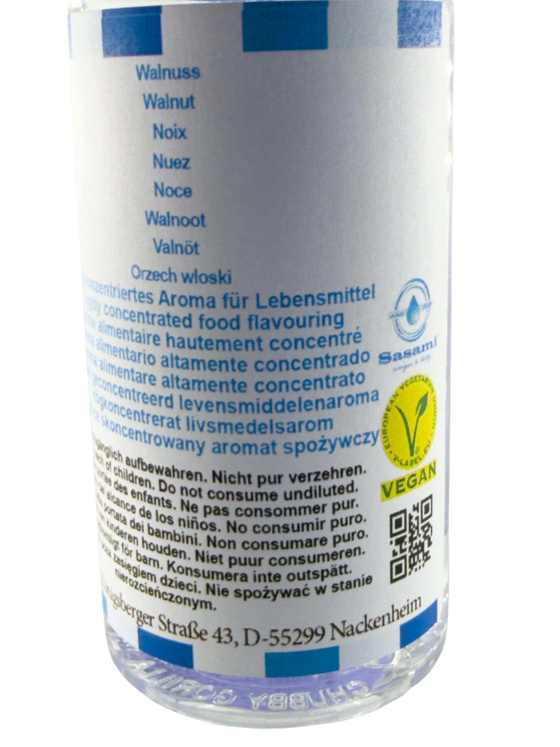 Orzech włoski aromat koncentrat – Wegański – Sasami – 100ml
