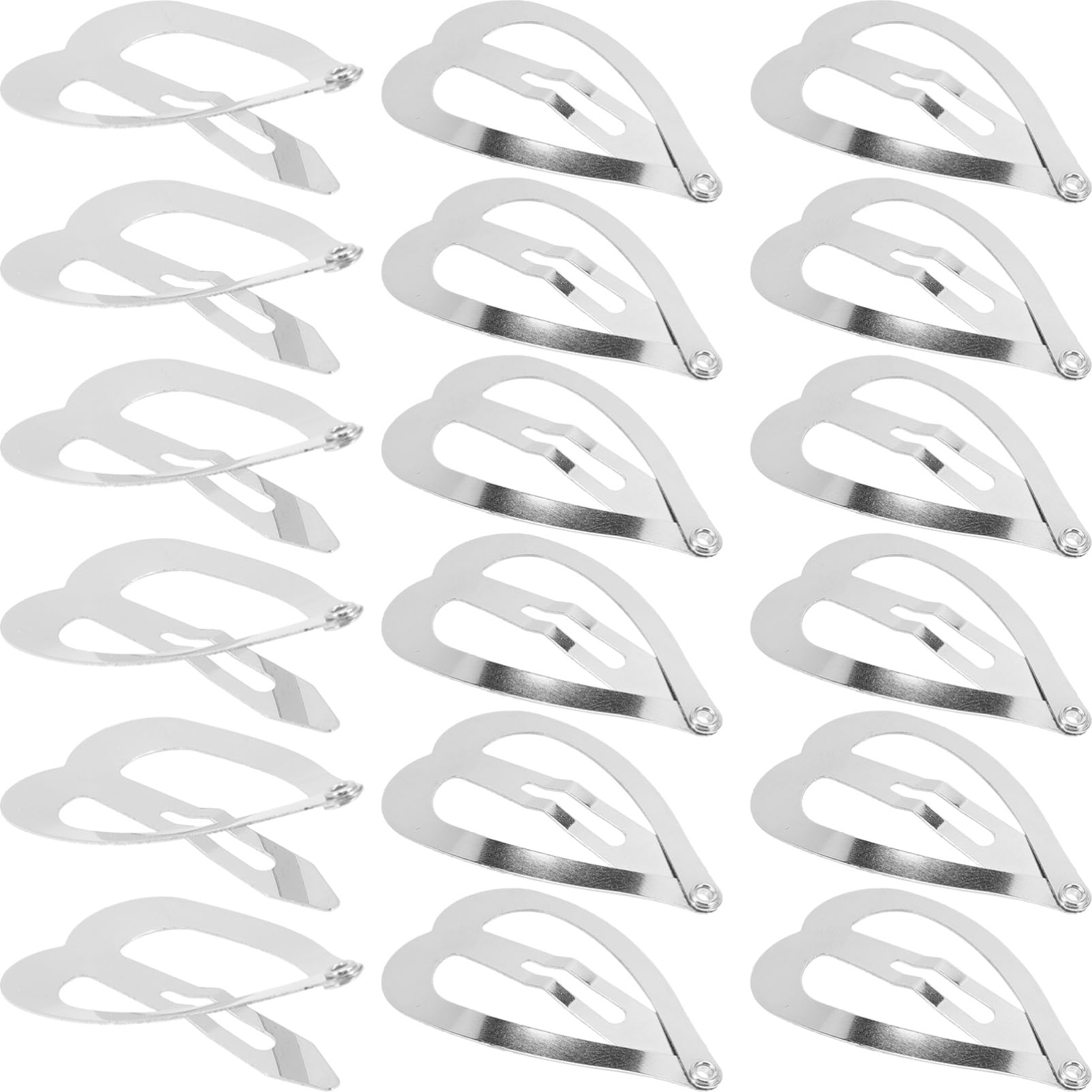 FRCOLOR 500 Stk Diy-liebes-bb-clip Haarstyling-accessoires Hochzeitsdekoration Herz Haarspange Haarspangen Für Mädchen Haarschmuck Koreanische Version Fräulein Haarnadel Kohlenstoffstahl