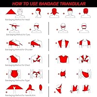 Vista 5 de Kit de Trauma Ifak, 74 Piezas de Suministros Tácticos de Primeros Auxilios Mejorados, Bolsa Molle Ifak Rip Away Suministros de Repuesto