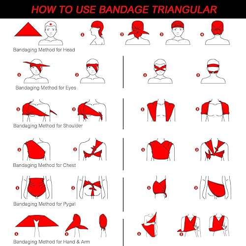 Miniatura 6 de Kit de Trauma Ifak, 74 Piezas de Suministros Tácticos de Primeros Auxilios Mejorados, Bolsa Molle Ifak Rip Away Suministros de Repuesto para