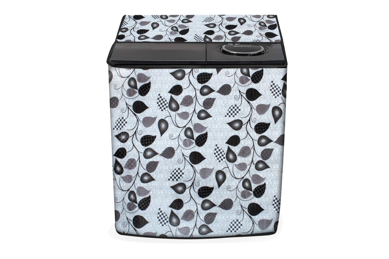 Stylista semi Automatic top Load Washing Machine Cover for 6 kg & 6.2 kg PVC Multicolor