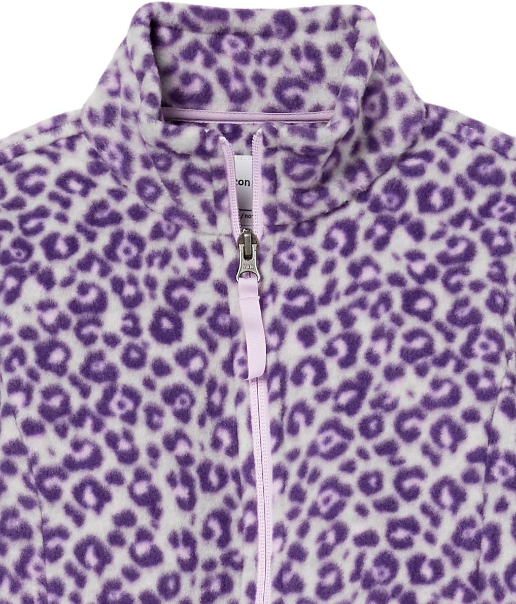 Amazon Essentials Girls and Toddlers' Polar Fleece Full-Zip Mock Jacket - Image 2
