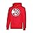 Ultra Game Adults NBA Official Classic Embroidered Hoodie Sweatshirt, Atlanta Hawks, Team Color, Small