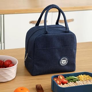 wolpin isolerad lunchväska för skola, arbete, resor män och kvinnor