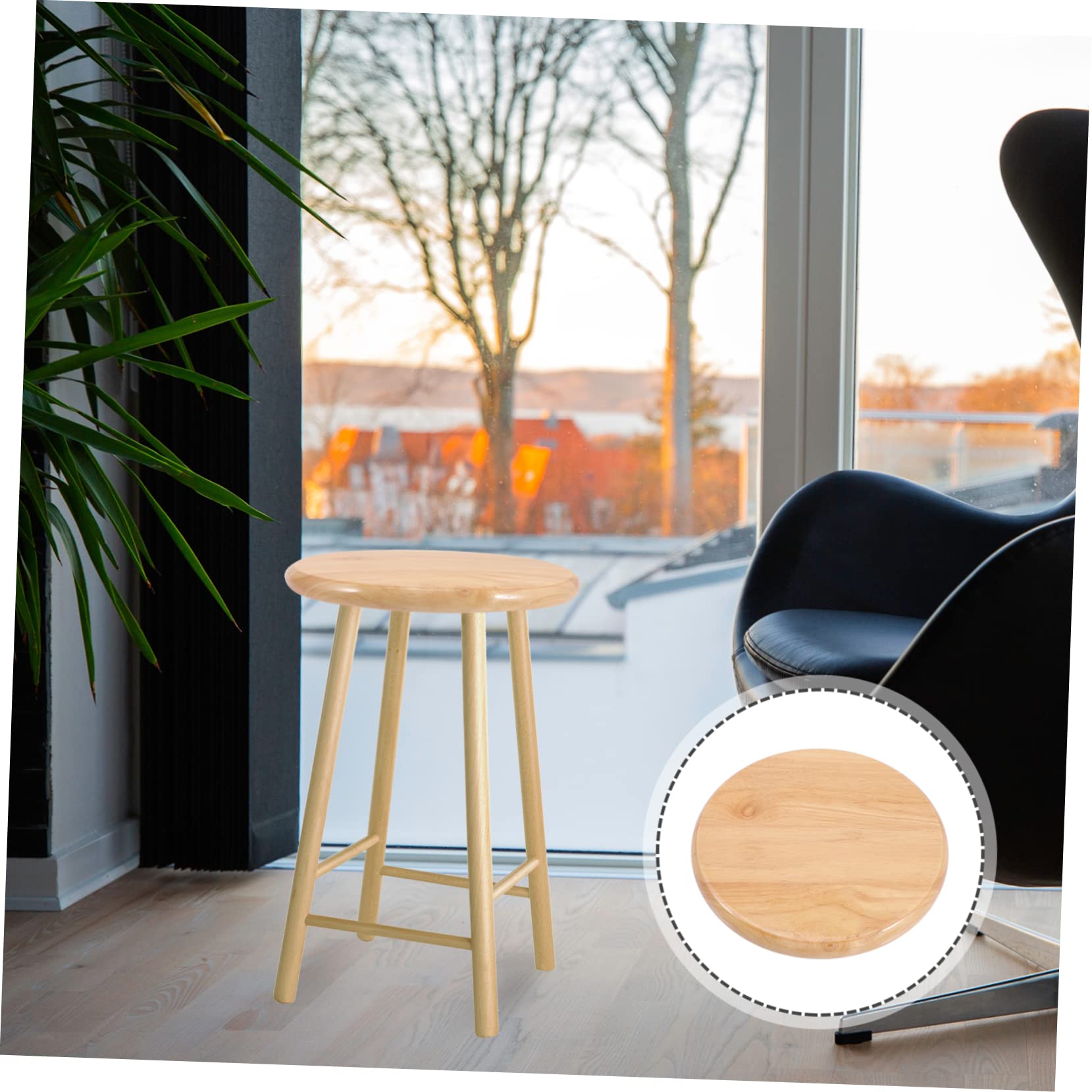 Amazon.co.jp: DECHOUS 丸 取替え 座面 木製 椅子 座面 木製