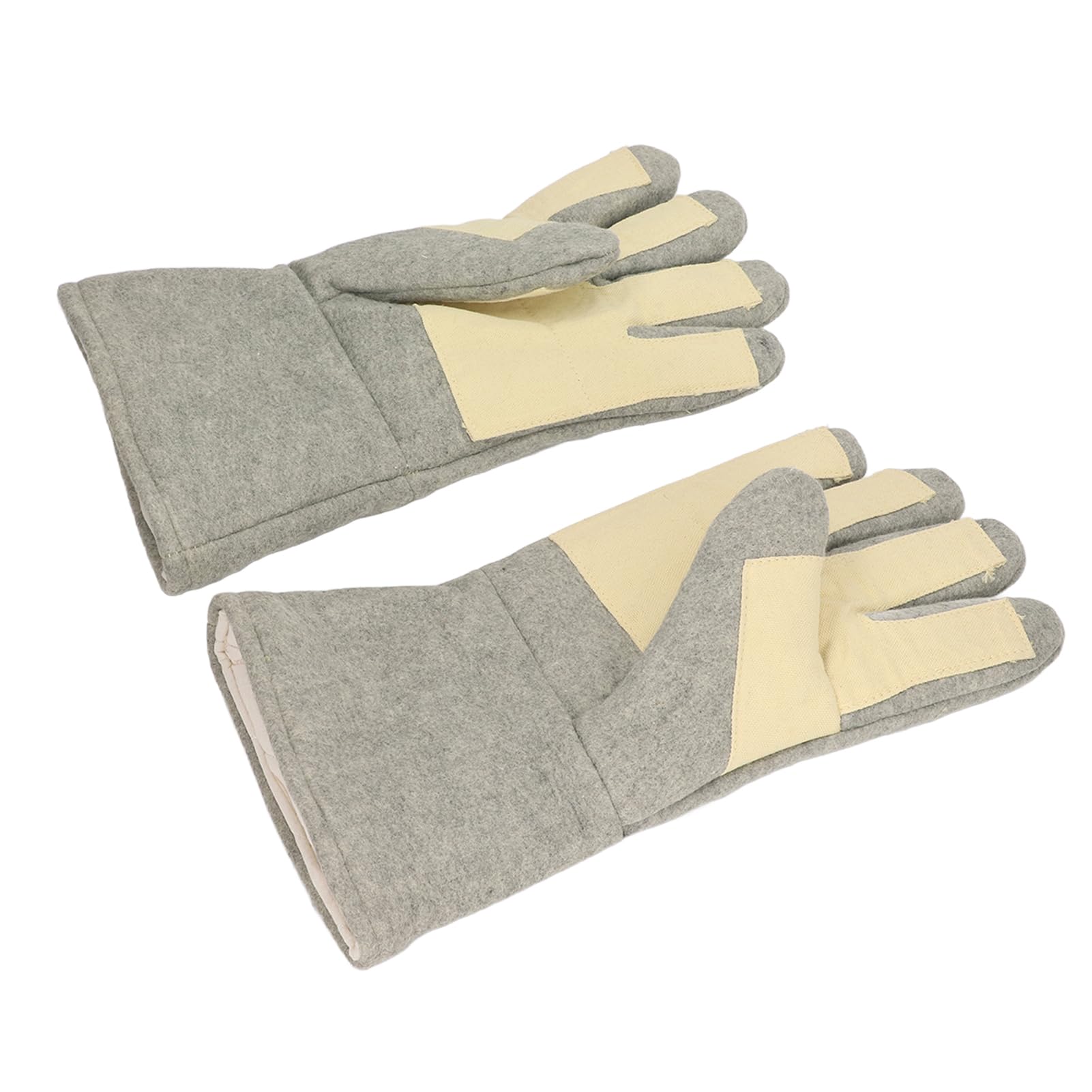 Guanti resistenti al calore di grado professionale 500 ℃ guanti lavoro durevoli resistenti al calore per la saltura del forno barbecue realizzato con un feltro intrecciato