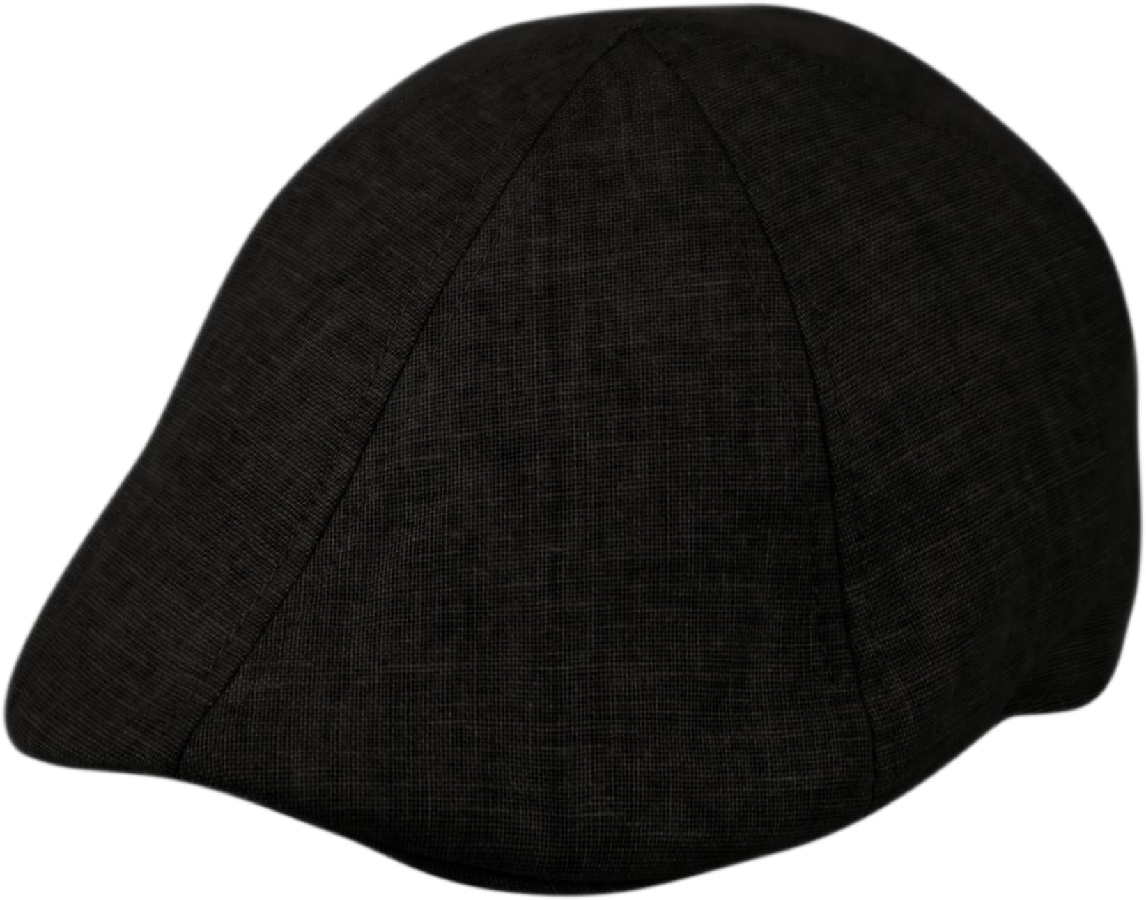 Men’s Linen Duckbill Ivy Cap – Lightweight Breathable Flat Cap, Summer Golf Newsboy Hat for Men