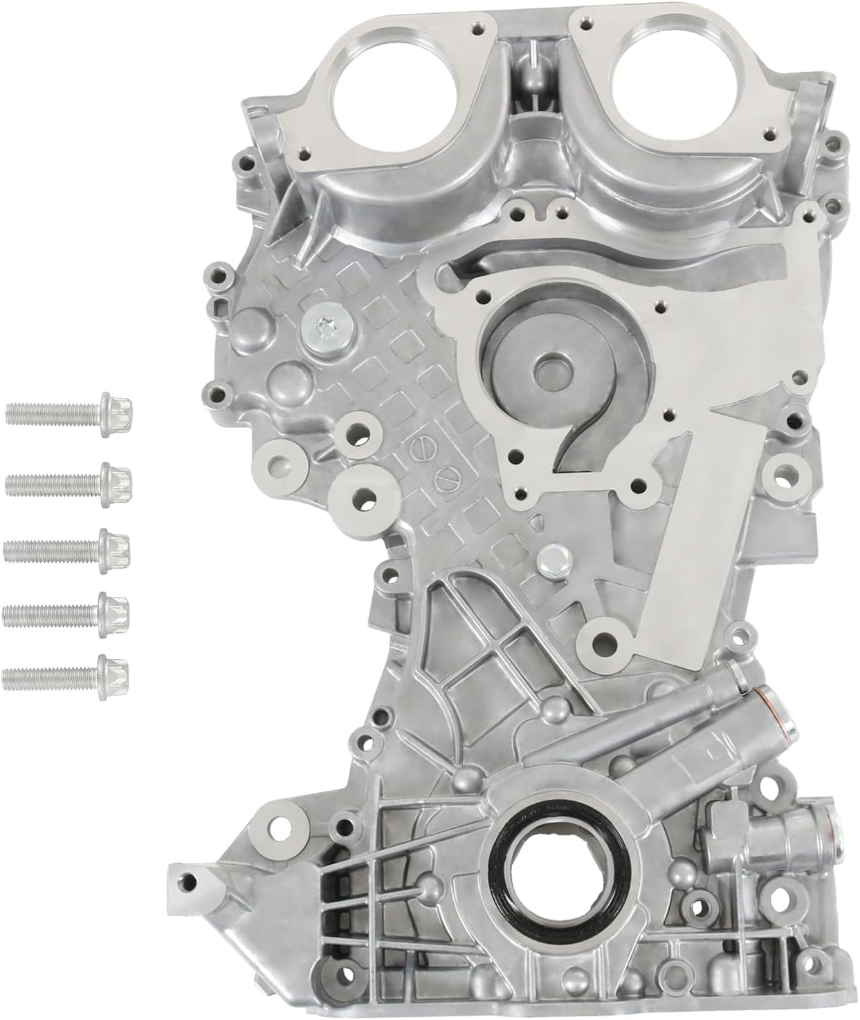 Timing Cover Compatible with 2011-2021 Chevy Cruze Sonic Trax Buick Encore 1.4L Replace 25199424