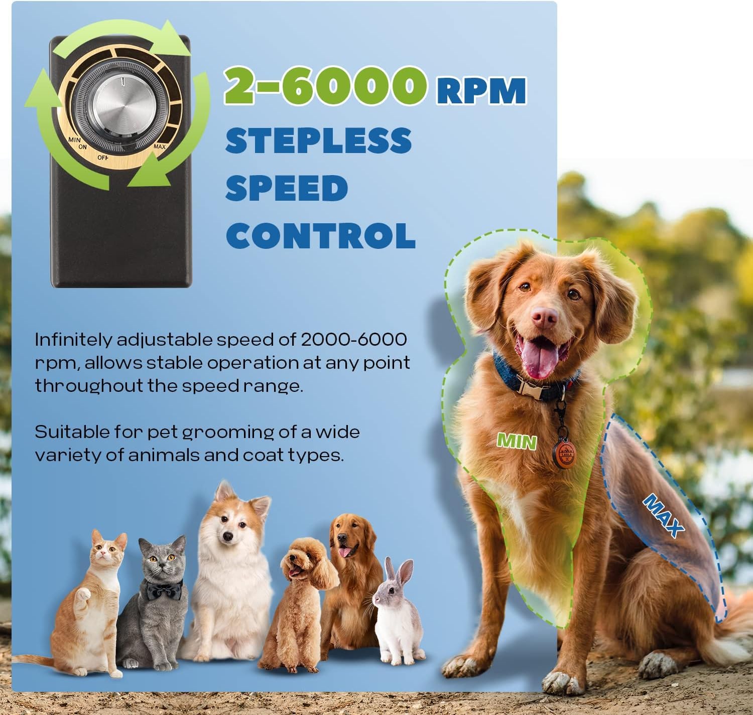 Tosatrice elettrica professionale per la toelettatura dei cani, potente, 350 W, per peli pesanti, per cavalli, gatti, fattoria, bestiame, rasoi per cappotti spessi