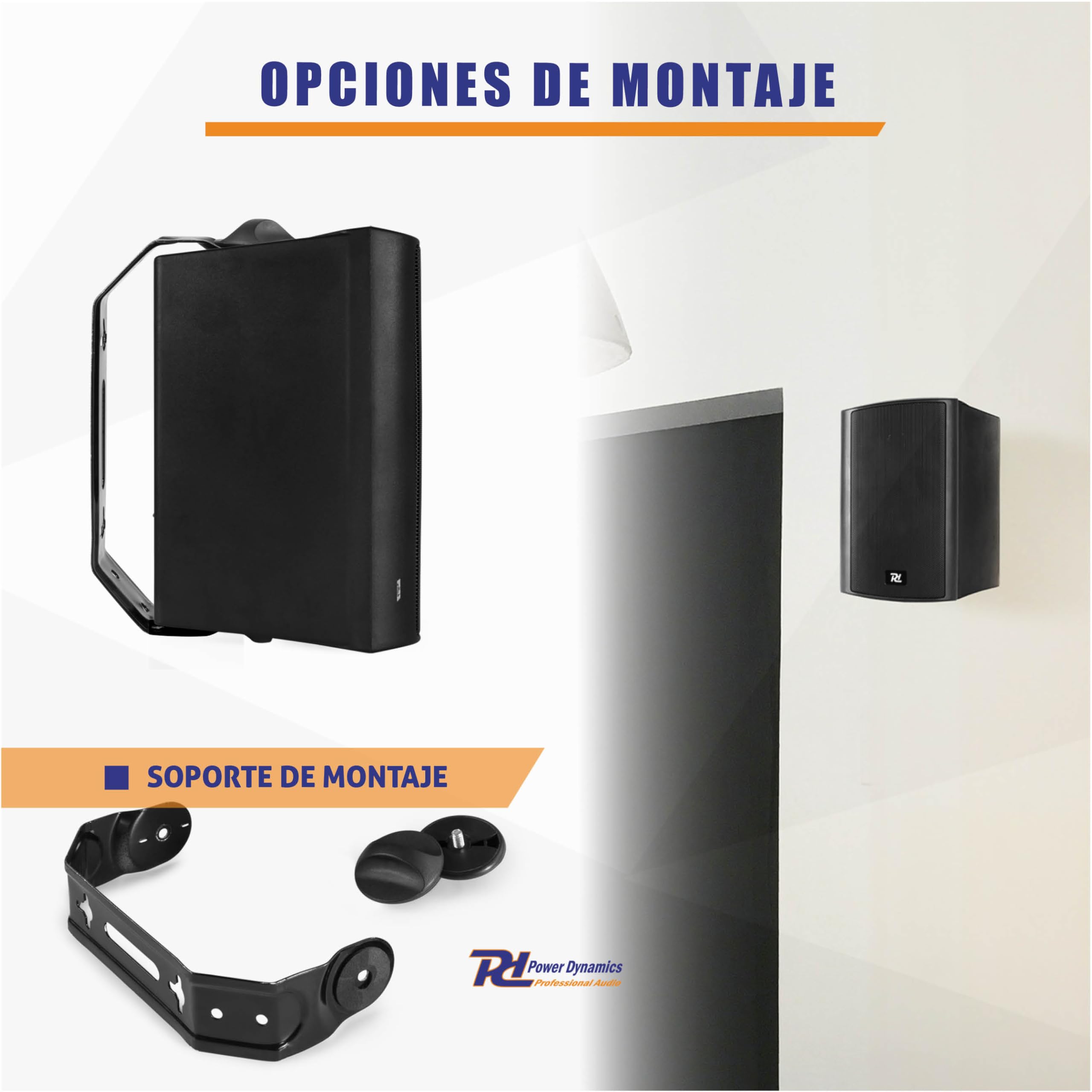 Skytec Par de Altavoces comerciales de 2 vías para Discotecas y Bares, Color Negro