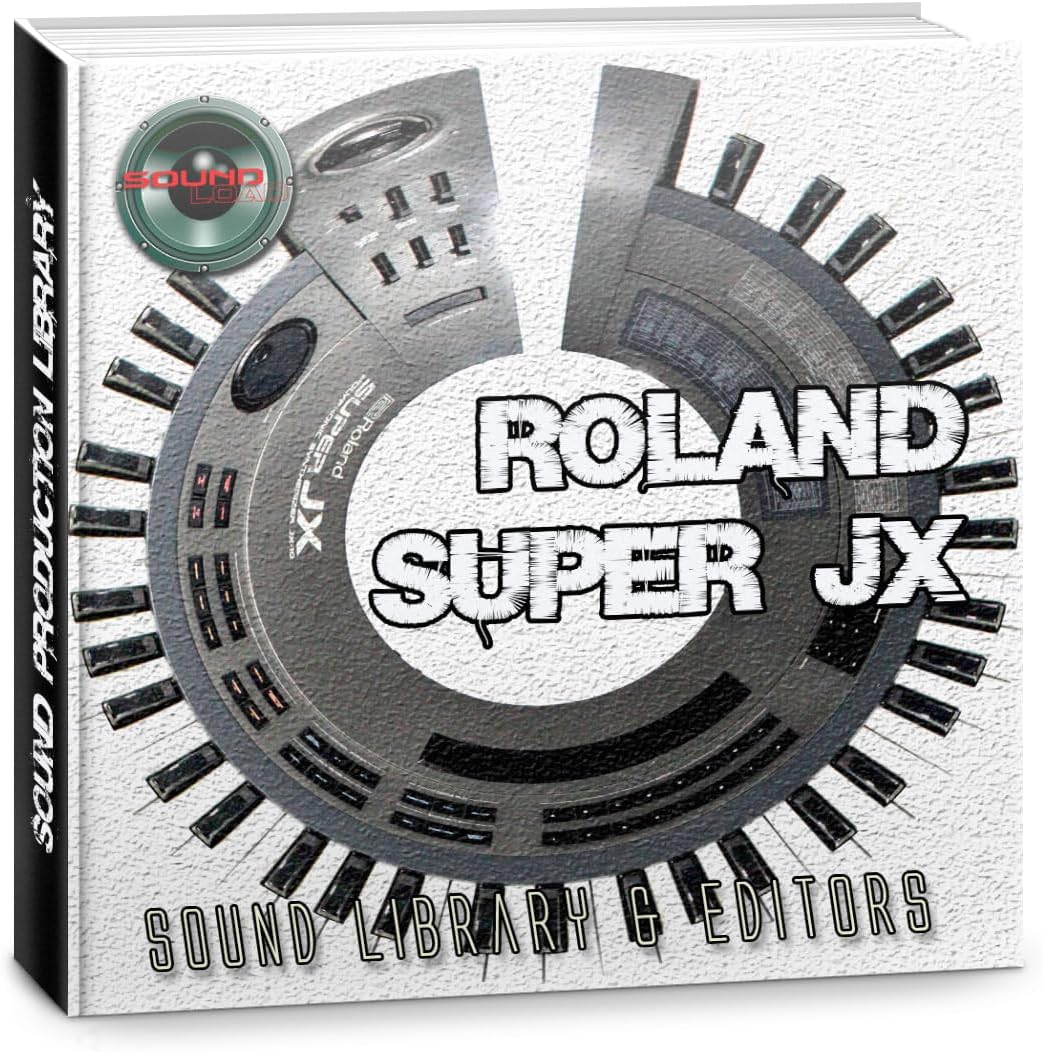 SoundLoadROLAND SUPER JX-JX10P Huge Original Factory and New created Sound Library & Editors on CD
