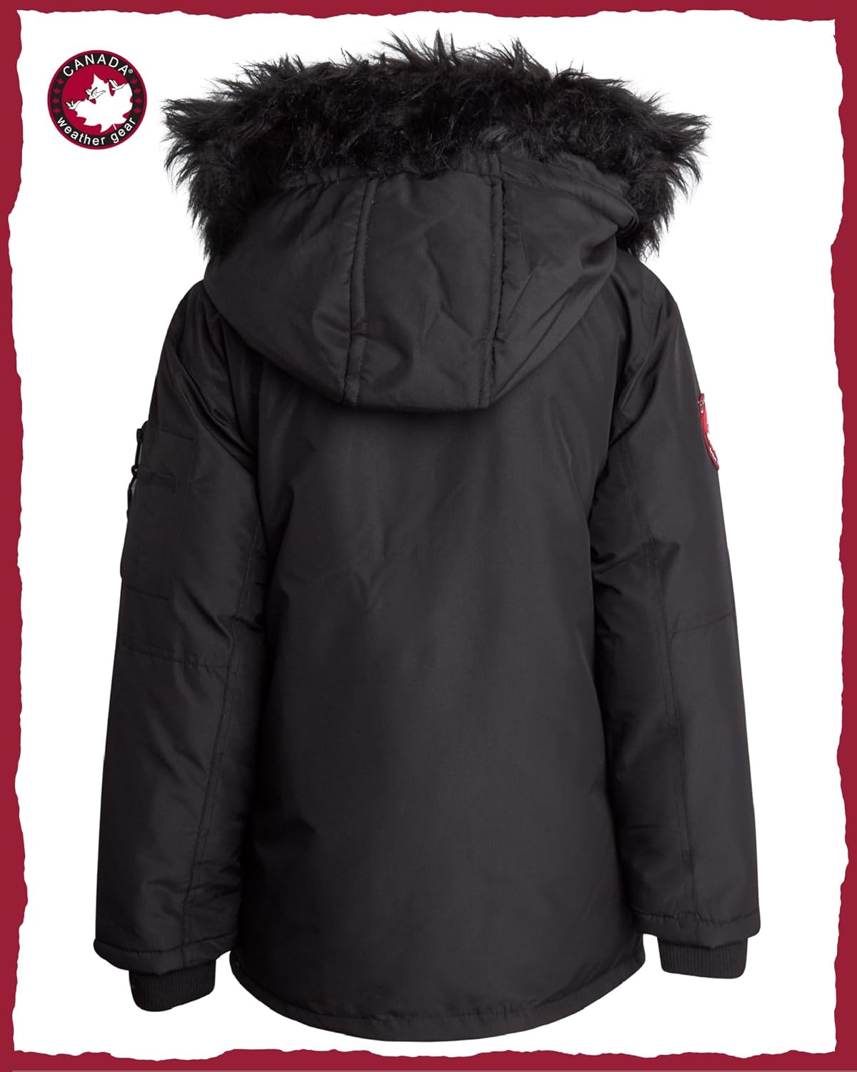 CANADA WEATHER GEAR Boy Winter Coat - Heavyweight Water and Wind Resistant Boys Winter Parka Jacket Ski Insulated Outerwear - Image 6