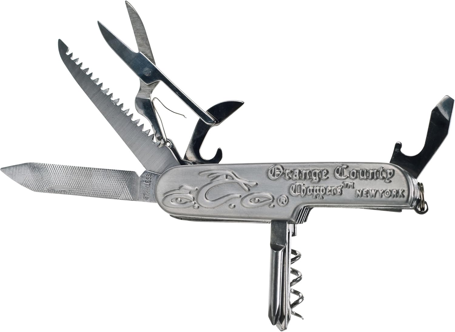 Whetstone Cutlery Orange County Choppers 13 in 1 Stainless