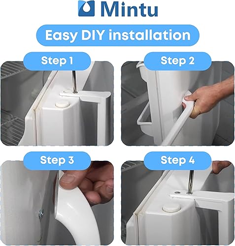 Miniatura 5 de Manijas de puerta de repuesto para Frigidaire FFHT1826LWB FFHT2126PW1 FFTR1821QW5A FFHT1817LW8 LFTR1814LWG LFTR1814LW6 FFTR1814QW4A FFTR1821QW3