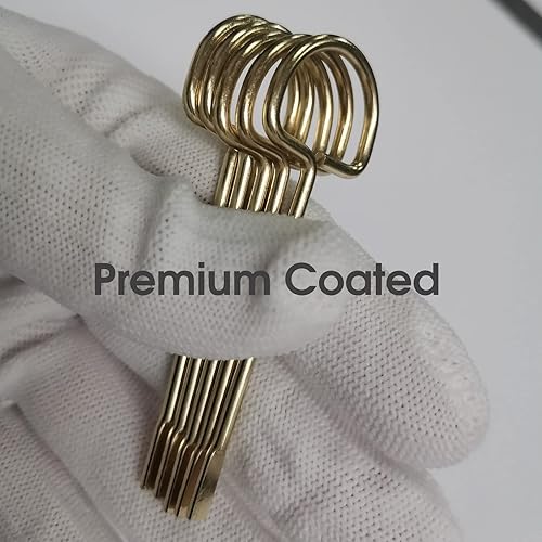 Miniatura 7 de Llave de puerta de baño interior, llave de emergencia para dormitorio, llave de repuesto sólida para puerta interior - Paquete de 10