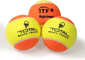Bola Beach Tennis TBT ITF Approved - 3 Unidades