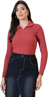 98 north 98 Degree North Women Spread Collar Sweater-G1571-BLACK-picture-48