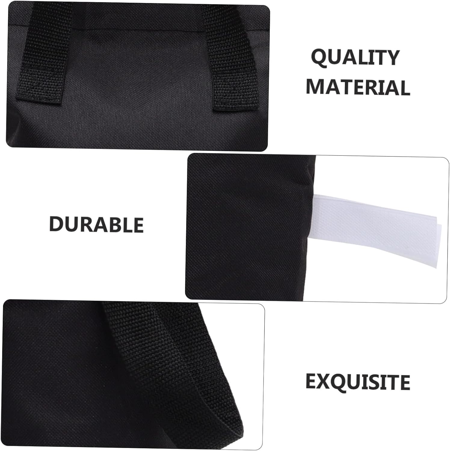 4pcs Canopy Tent Sandbag Windproof Fixing Bags Fasteners for Camping Fishing Events Compact Storage