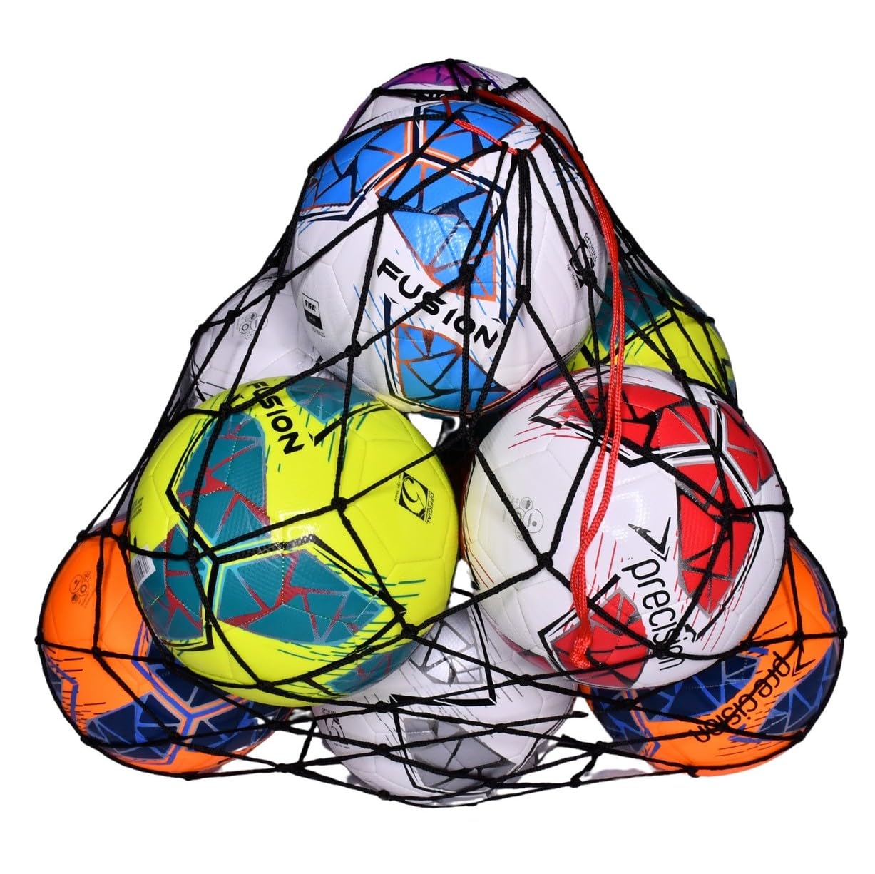 Precision Training Football Ball Carry Net For 12 Balls, TR151